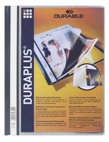 Durable DuraPlus 2579 Grijs Offertemap A4 met Personaliseerbaar Voorblad