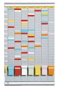 Djois Weekplanbord 35x35 cm met Magneten en Marker - Frameloos - 2