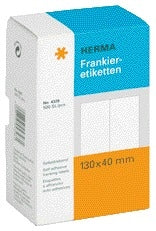 HERMA 4328 Dubbel frankeeretiket 130x40mm, 500 stuks