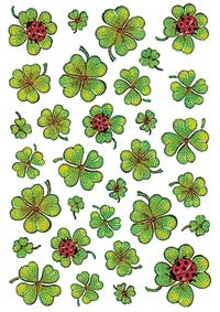 HERMA 5438 Klavertje vier stickers, liefdevol ontworpen
