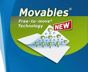 Herma 10165 Verwijderbare Breed 61x192mm, Wit, Movables® - 2