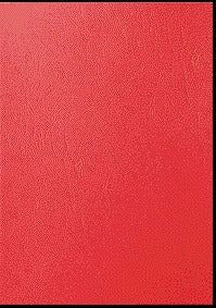 Voorblad GBC A4 karton lederlook rood 250gr