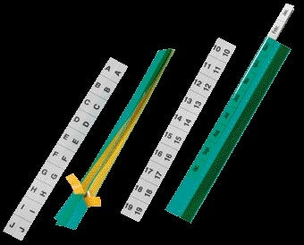 Durable Zelfklevende Indextabs 200mm Glashelder/Wit - 4