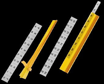 Durable Zelfklevende Indextabs 200mm Glashelder/Wit - 3