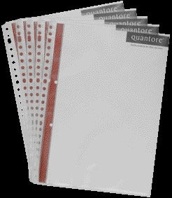 Showtas Quantore A4 PP 23-gaats, open bovenzijde, 0.08 mm - 2