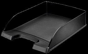Leitz Plus Standaard A4 Brievenbak, zwart