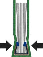 Inbindomslag Leitz 7 mm soepel zwart - 2