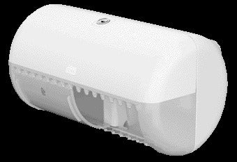 Tork T4 Twin Toiletpapier Dispenser Wit voor 2 Rollen - 2