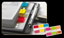 Indextabs Post-it 686PGO 25x38mm Assorti, sterk en plakbaar - 3
