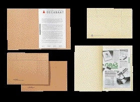 Dossiermap Djois folio snelhechter 300 g/m², blauw, 50 stuks - 2