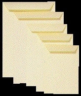 Envelop Quantore akte C4 229x324mm 120g cremekraft - 2