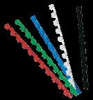 Bindrug GBC 16mm 21-rings A4 blauw - 2