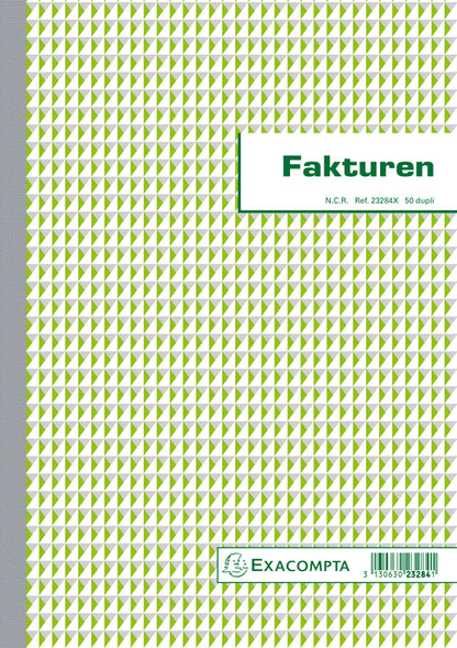 Kasboek Exacompta Manifold 50 duplicaten 29,7x21cm