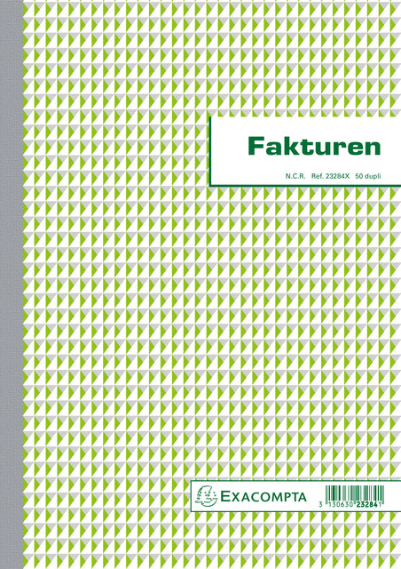 Kasboek Exacompta Manifold 50 duplicaten 29,7x21cm