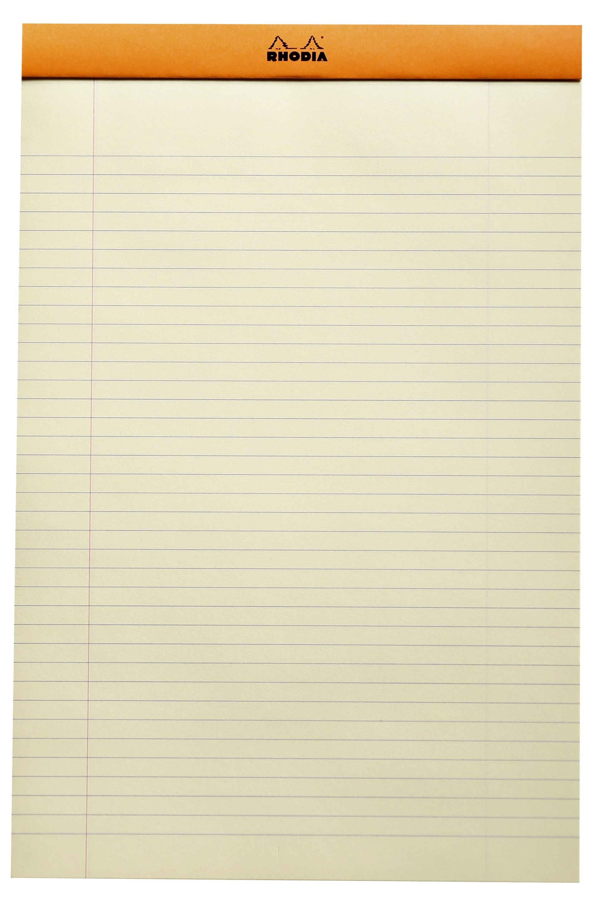 Schrijfblok Rhodia A4 gelijnd 80 vel 80 g geel - 4