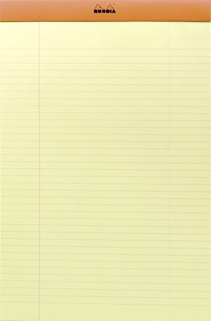 Schrijfblok Rhodia A4 gelijnd 80 vel 80 g geel - 3