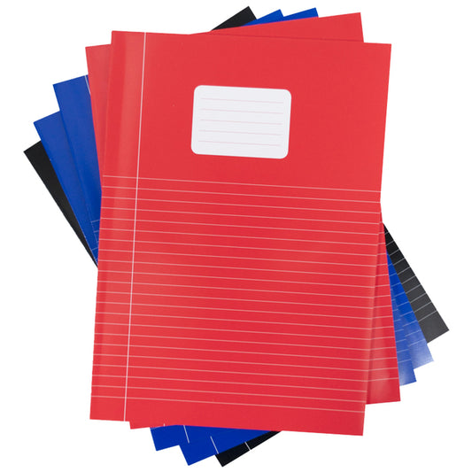 Verhaak Basic A4 Lijnschrift 80 pagina's met 60 g/m² papier, 5 stuks