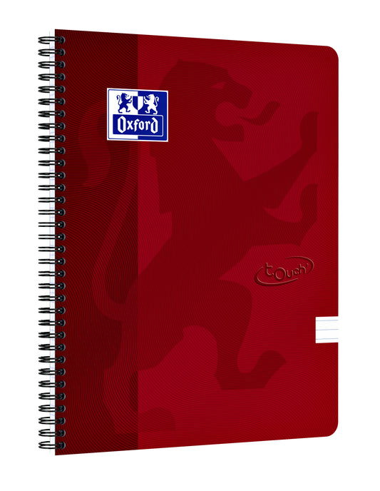 Oxford Touch A4 lijn 140 pagina's 80g spiralblok