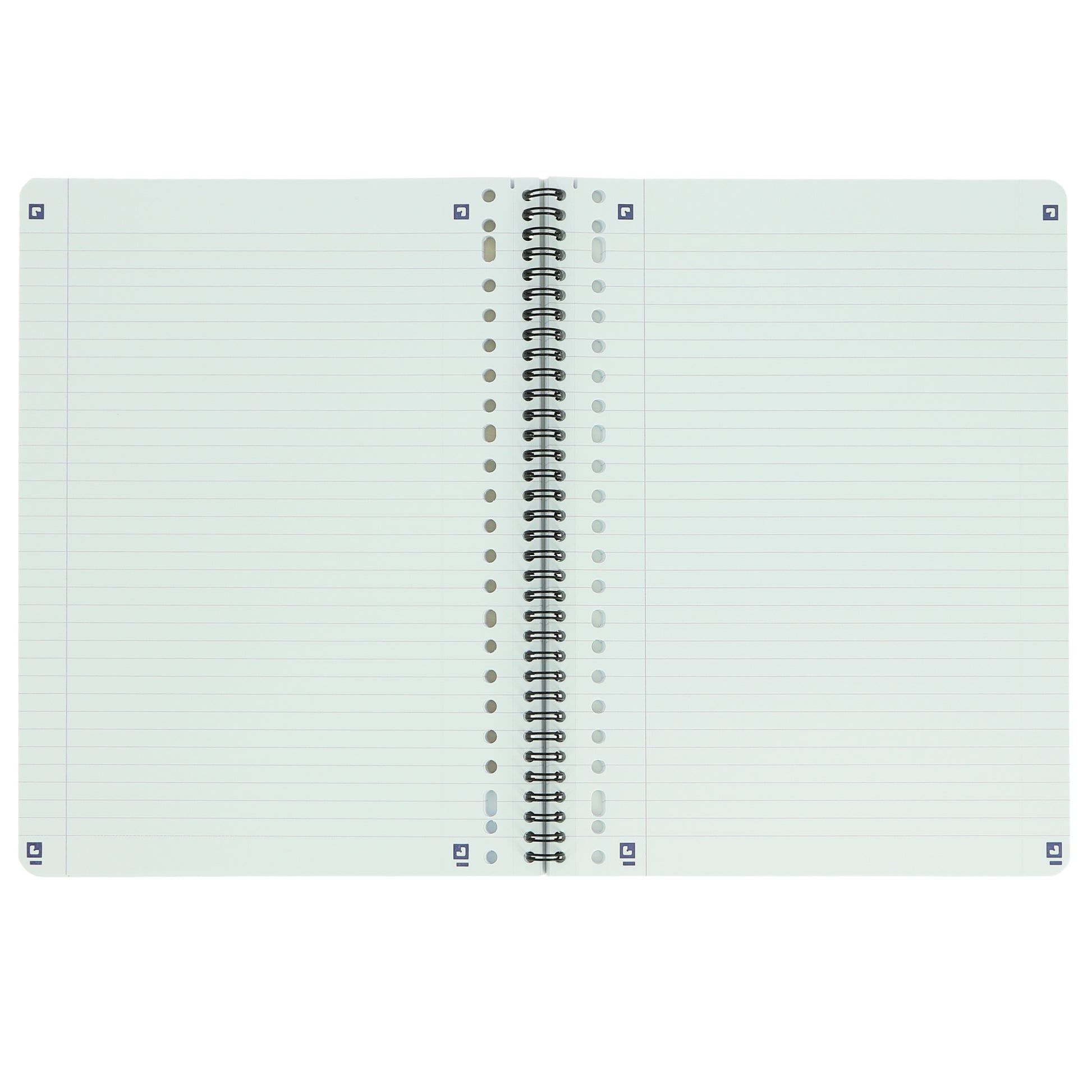 Collegeblok Oxf School A4+ gelijnd 160 vel 80 g assorti - 6