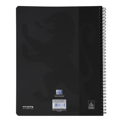 Oxford Touch A4 spiraalblok ruit 5mm 140 pagina's - 2