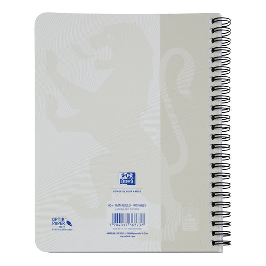 Oxf Touch A5 Spiraalblok gelijnd 140 pagina’s - 2