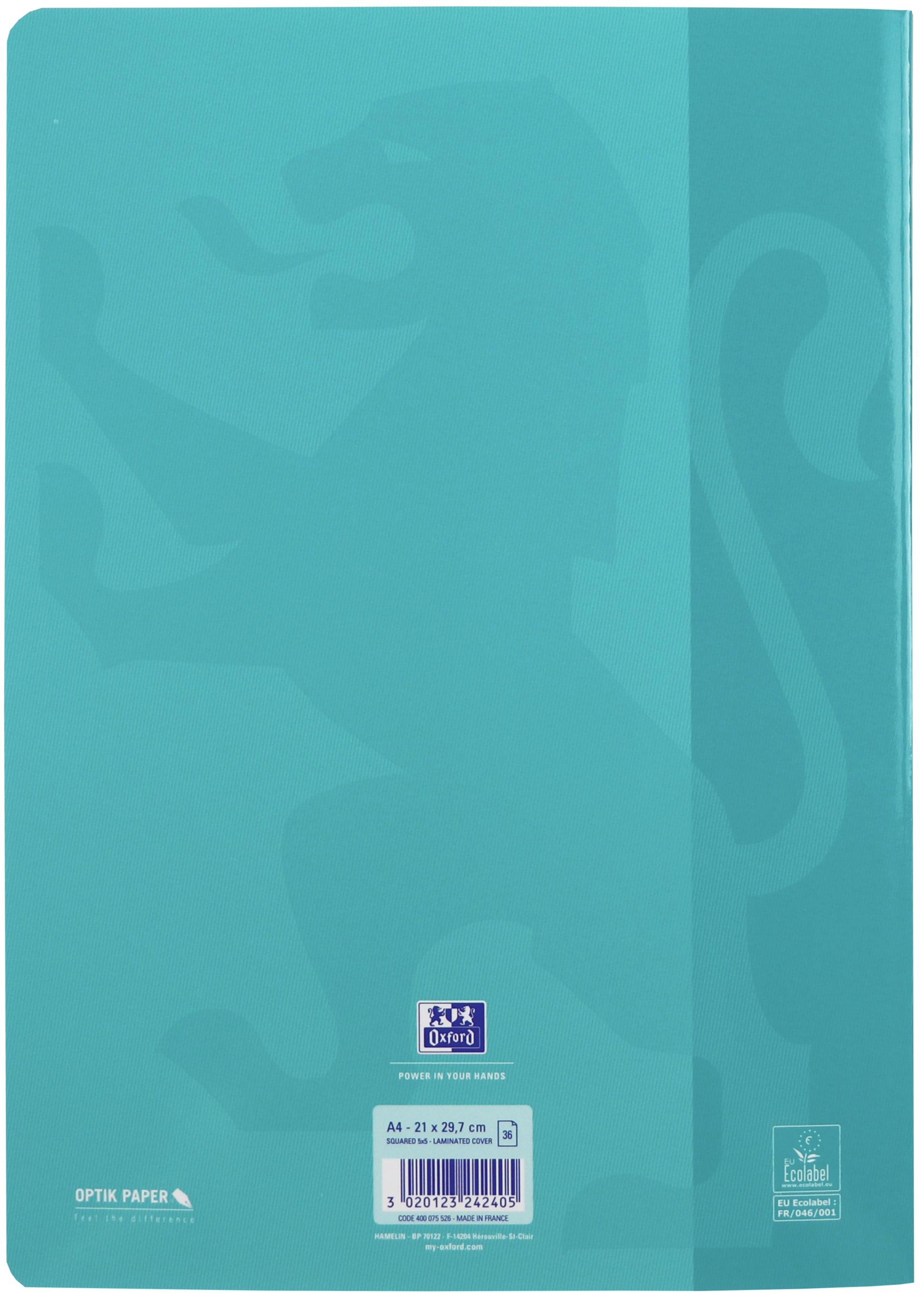 Oxford School A4 ruit 5x5 mm schrift 72 pagina's - 7