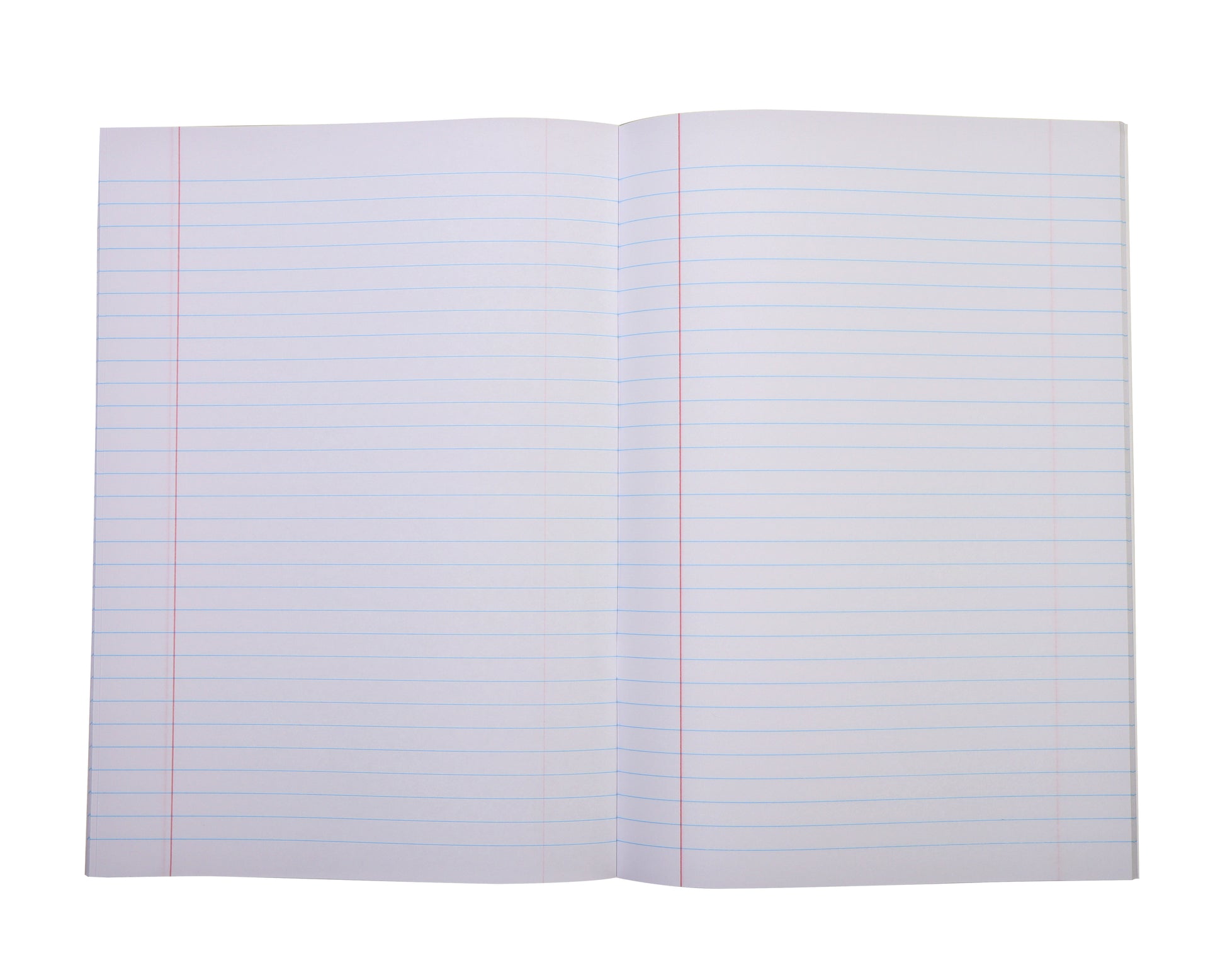 Qbasic A4 Lijnschrift 80 Pagina's 70 g/m² Assorti - 2