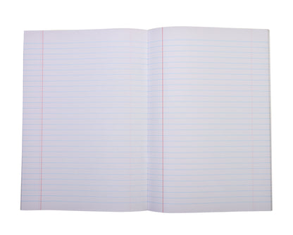 Qbasic A4 Lijnschrift 80 Pagina's 70 g/m² Assorti - 2