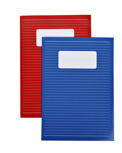 Qbasic A4 Lijnschrift 80 Pagina's 70 g/m² Assorti - 3