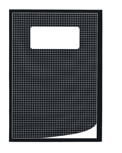 Qbasic A4 Ruitschrift 80 Pag 70 g/m² Assorti