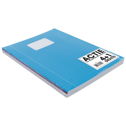 Verhaak Trend A4 Lijn Schrift 80 Pag 60g 5 Stuks - 2