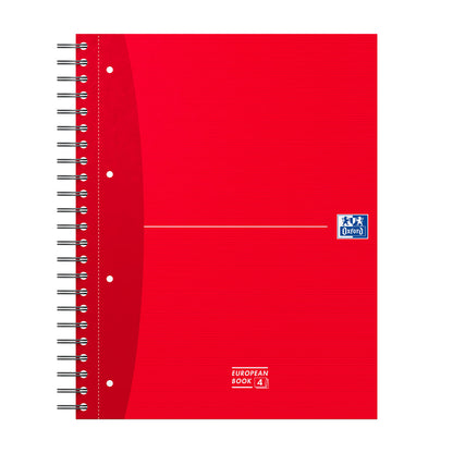 Collegeblok Oxford European Book A4+ 120 Vellen Assorti - 4