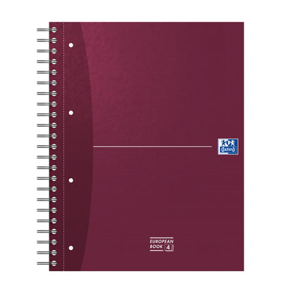 Collegeblok Oxford European Book A4+ 120 Vellen Assorti - 5