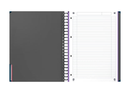 Collegeblok Oxford European Book A4+ 120 Vellen Assorti - 7
