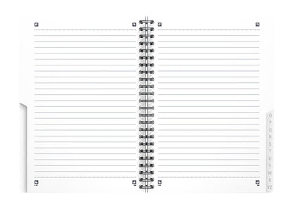 Oxford Urban Mix A5 Indexboek 90 pagina's met Alfabet en Lijnen - 6