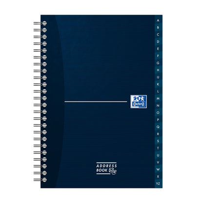 Adresboek Oxford Office Essentials dsp A5 72v assorti kleuren - 3