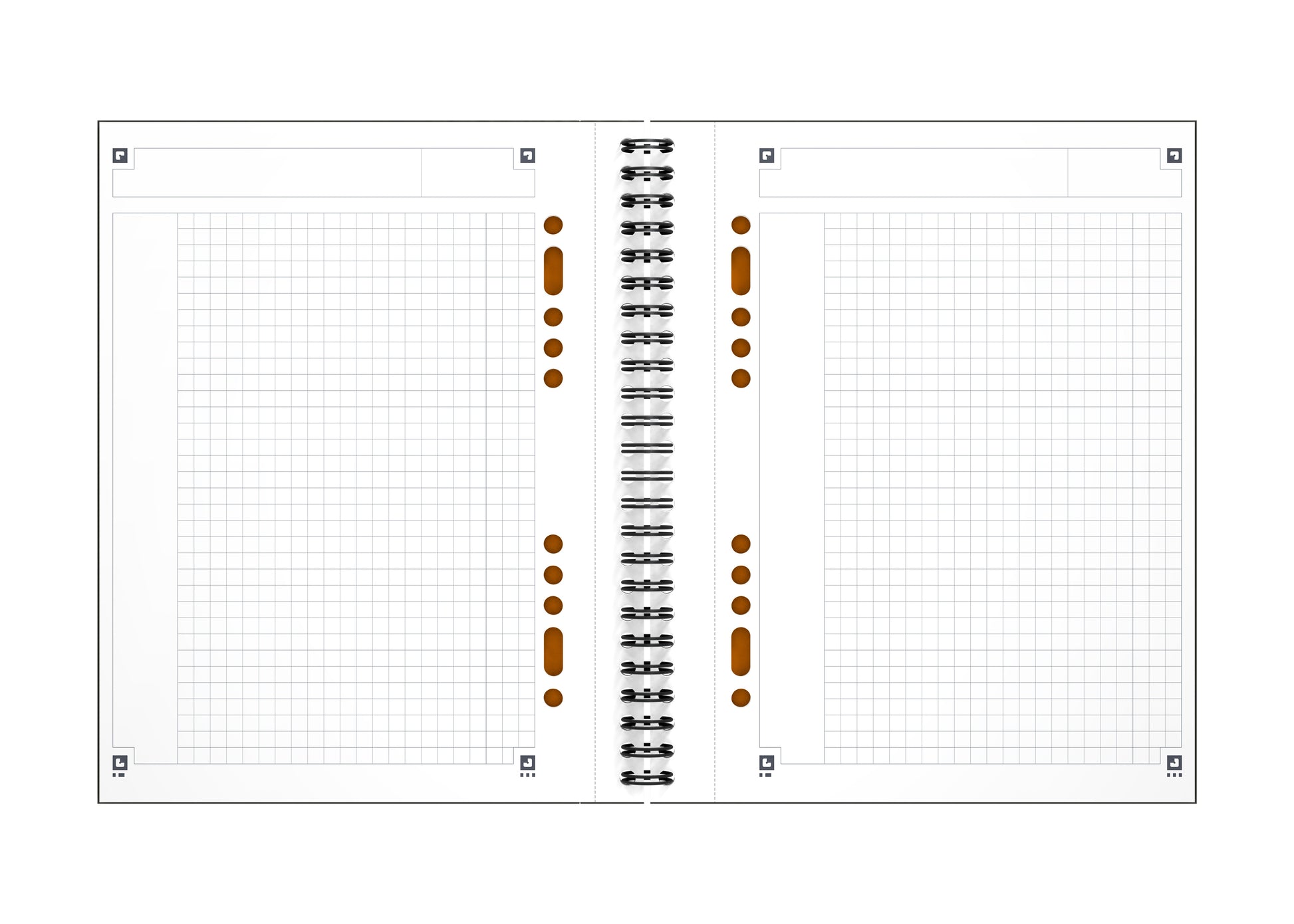 Oxf international Notebook A5+ 80gr 4-gaats perforatie - 3