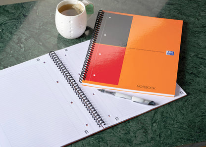 Oxford International Notitieblok A4 Dubbelspiraal 80 Vel - 8