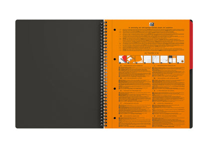 Spiraalblok Oxford International Activebook A4+ 80 vellen - 2
