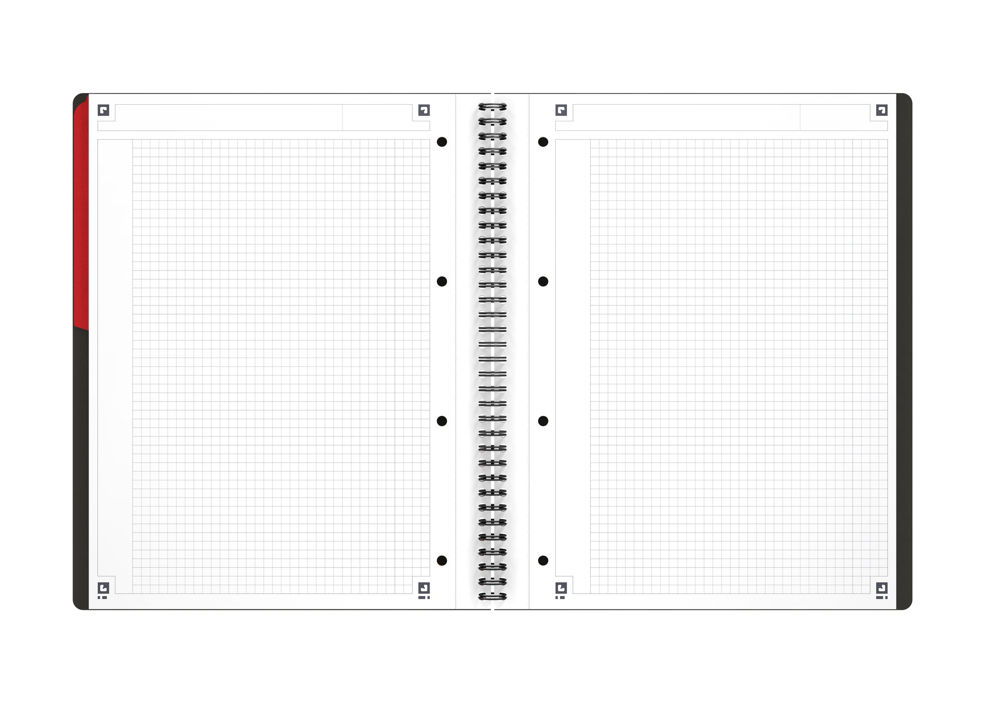 Spiraalblok Oxford International Activebook A4+ 80 vellen - 3