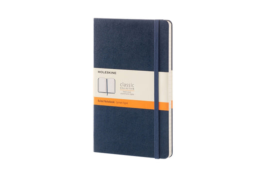 Moleskine Notitieboek Large 130x210mm blauw hardcover