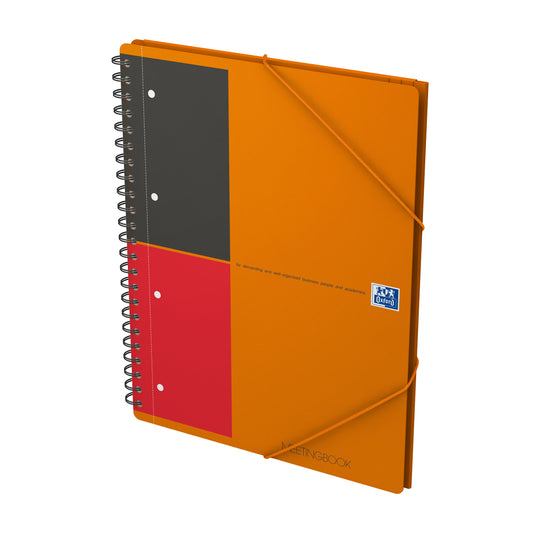 Oxford International Meetingbook A4+ Dubbelspiraal 80g Papier