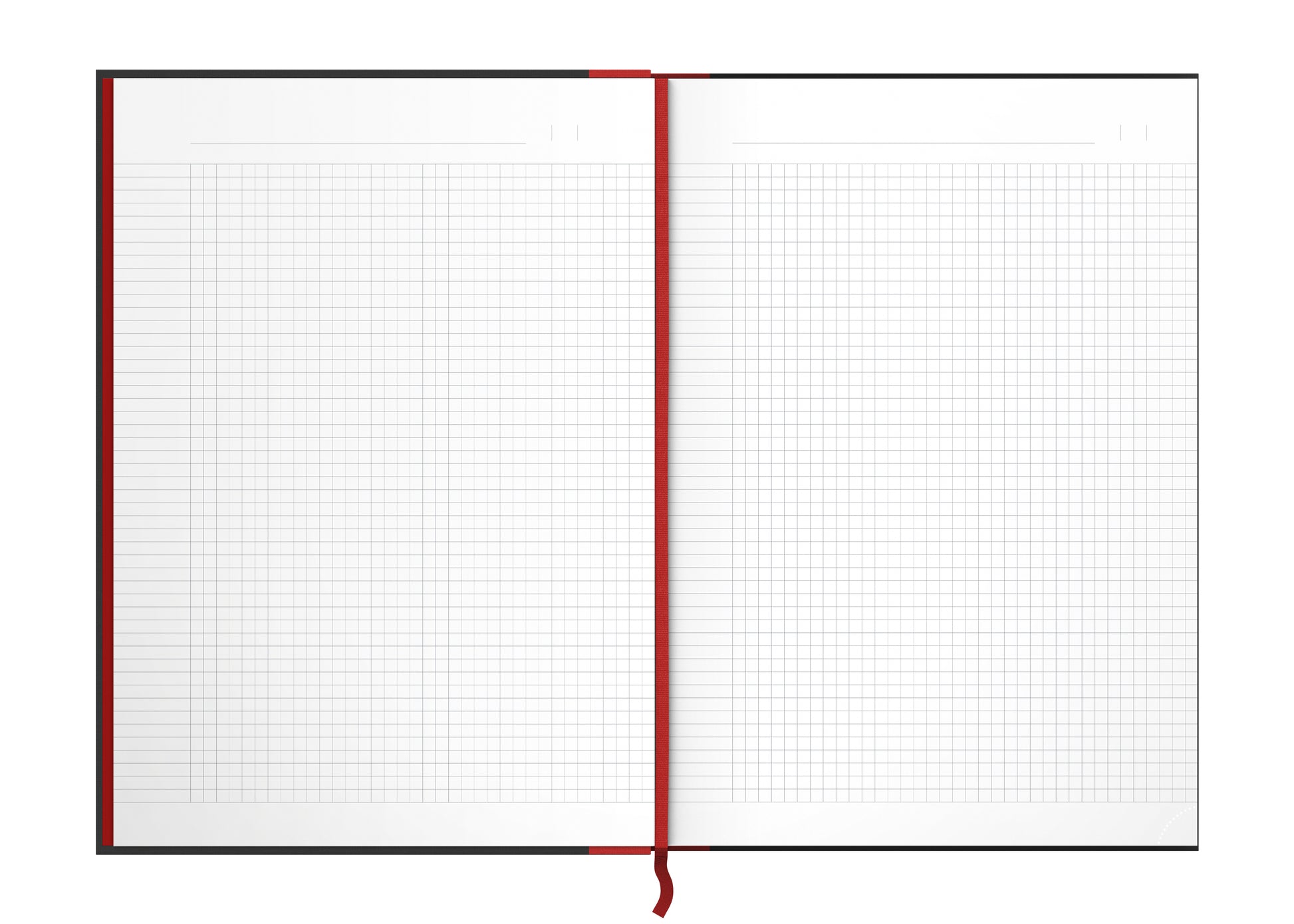 Oxford Black n' Red A4 Notitieboek 96vel Ruit 5mm - 3
