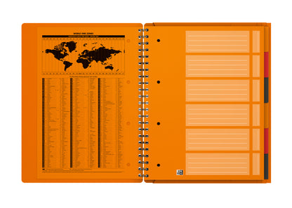 Oxford International Organiser A4+ notitieboek met dubbele spiraal en perforatie - 3