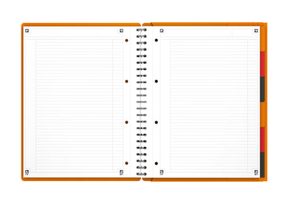 Oxford International Organiser A4+ notitieboek met dubbele spiraal en perforatie - 5