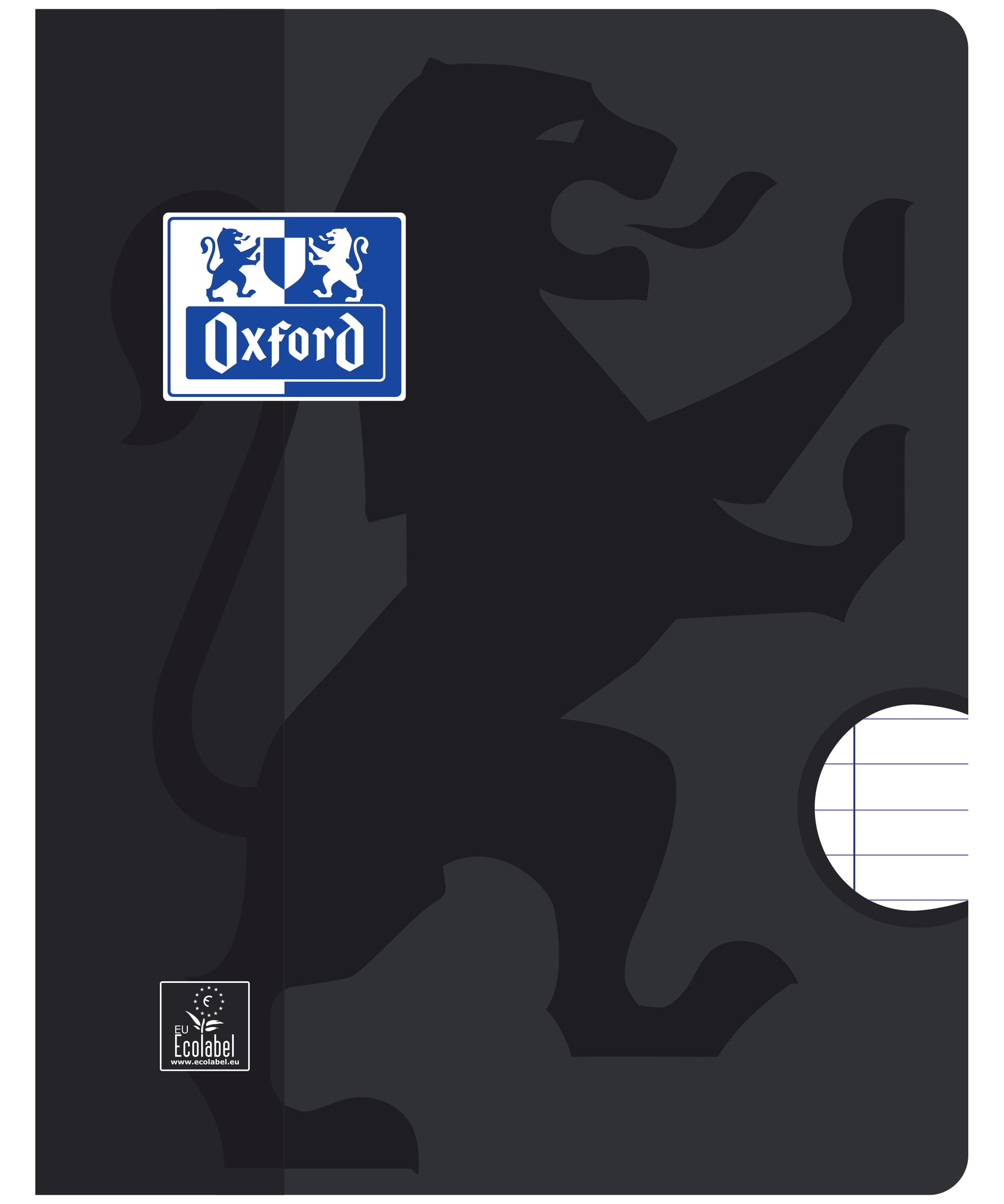 Oxford School A5 gelinieerd schrift, 72 pagina's, 80 g/m², assorti - 4