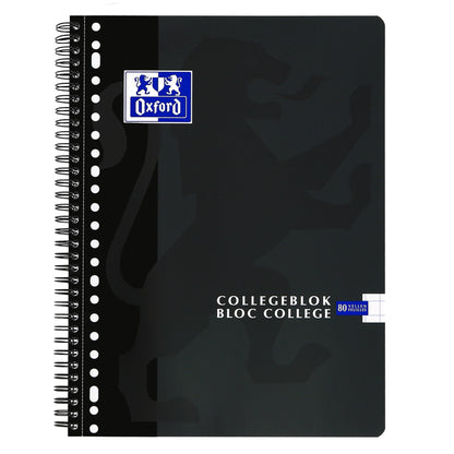 Oxf School Collegeblok A4 rt 10mm 23-gaats 160 pagina’s - 4
