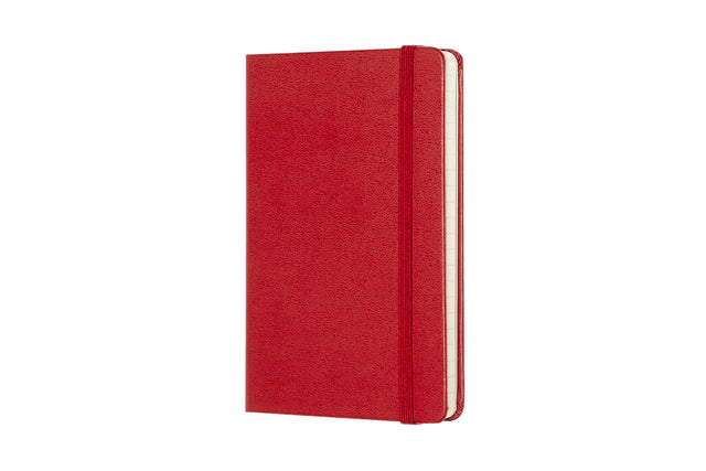 Pocket Moleskine notitieboekje 90x140mm, gelinieerd, rood hardcover - 2