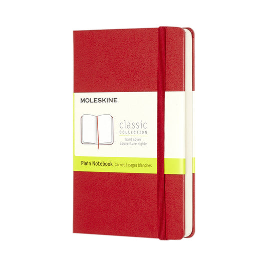 Moleskine Notitieboek Pocket 90x140mm blanco hardcover rood