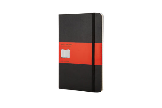 Adresboek Moleskine Classic L 130x210mm zwart